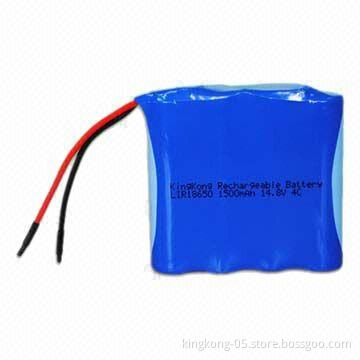 14.8V Rechargeable Battery, 1,500mAh Standard Capacity
